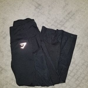 Gymshark Sleek sculpture cropped leggings